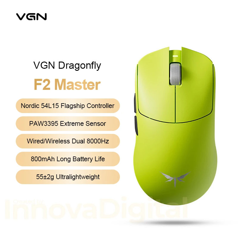 Wireless Gaming Mouse 8K Superlight Tri-Mode Esports for PC & Laptop