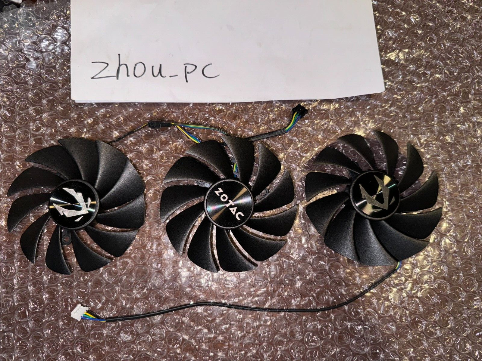 GPU Replacement Cooler Fan For ZOTAC RTX 4070 4070ti Trinity