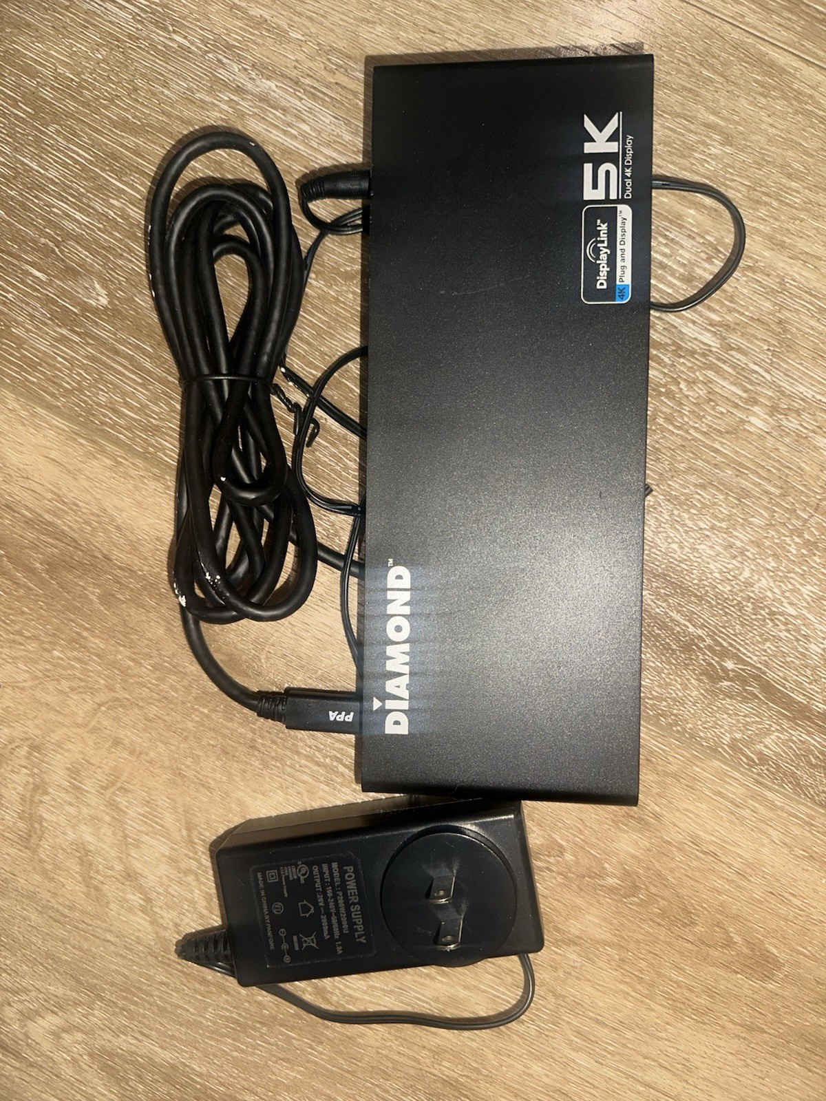 Diamond Multimedia DS6950 5K Dual 4K USB Docking Station DisplayLink HDMI DP