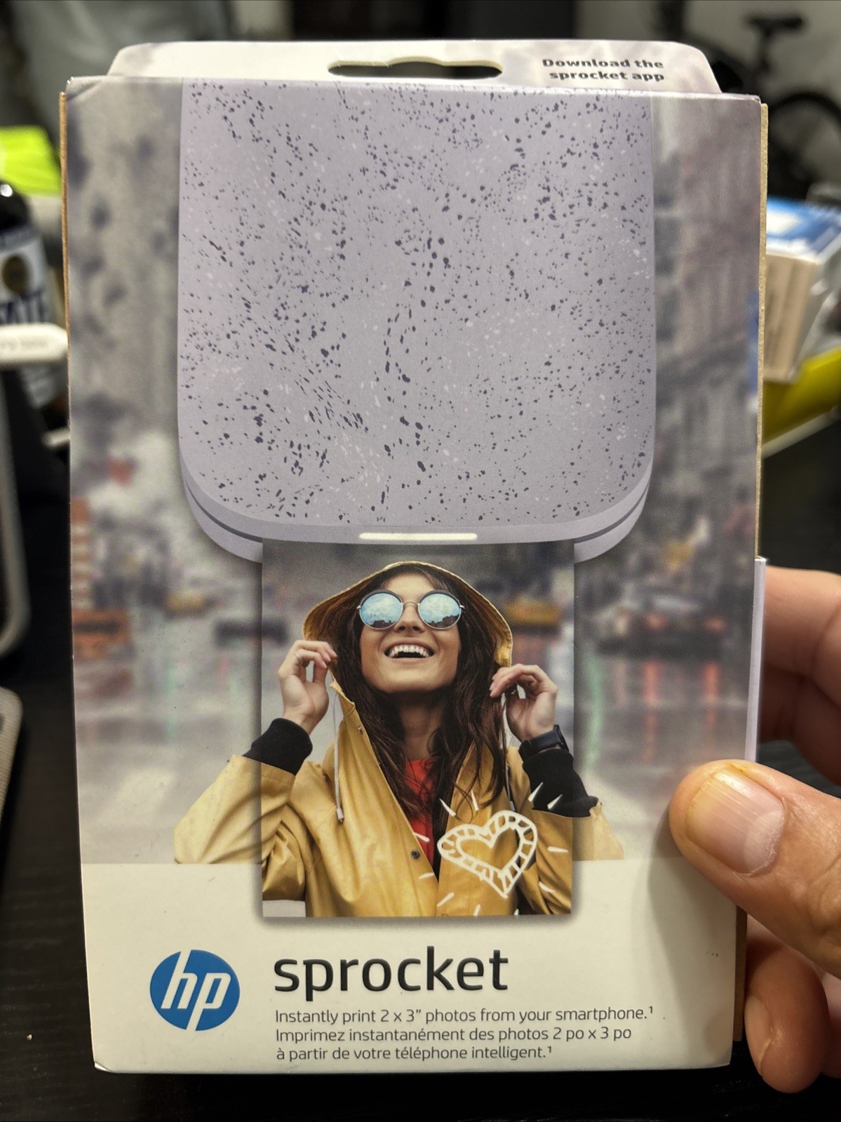 HP Sprocket Portable Smartphone Photo Printer 2x3"  - Brand New