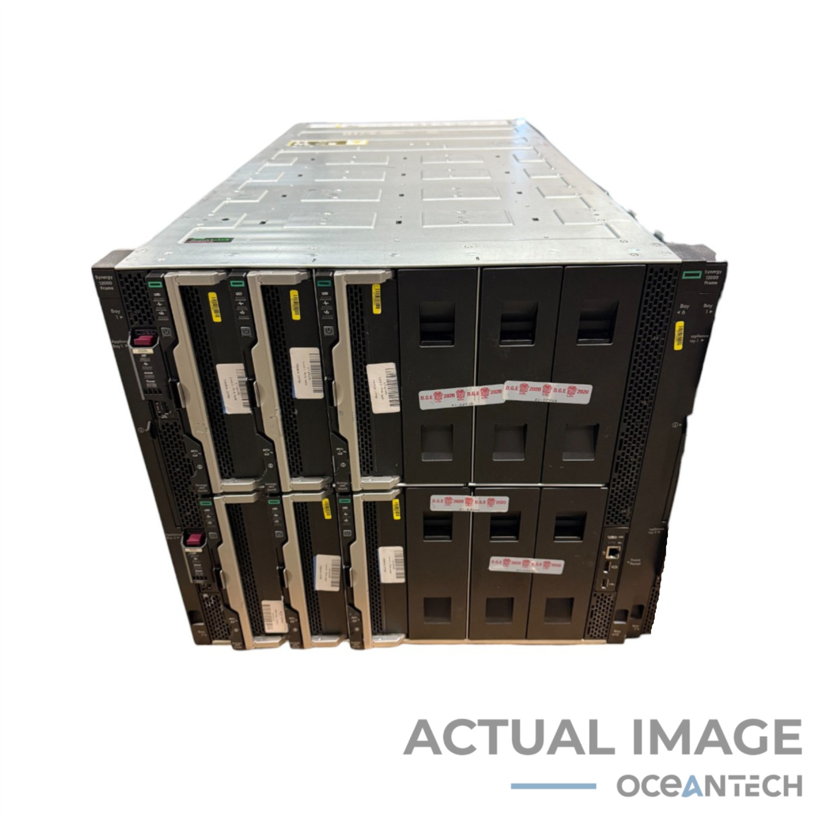 HPE Synergy 12000 Gen10 6x 480 Blades 6x 2650W PSU 10U Server *See Description*