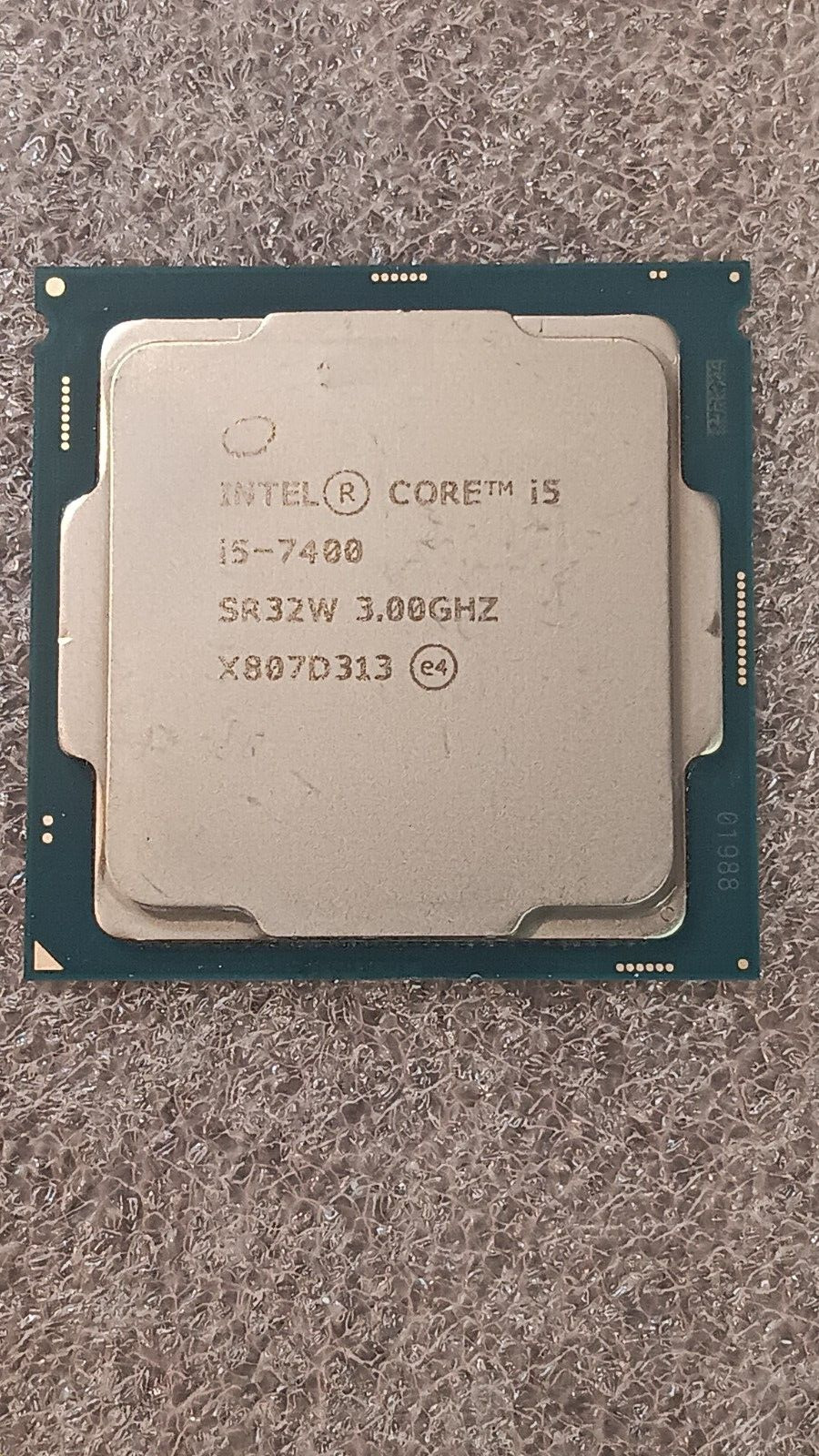 Intel Core I5-7400 3.0GHz 6M Cache Quad Core Socket 1151 CPU (SR32W)