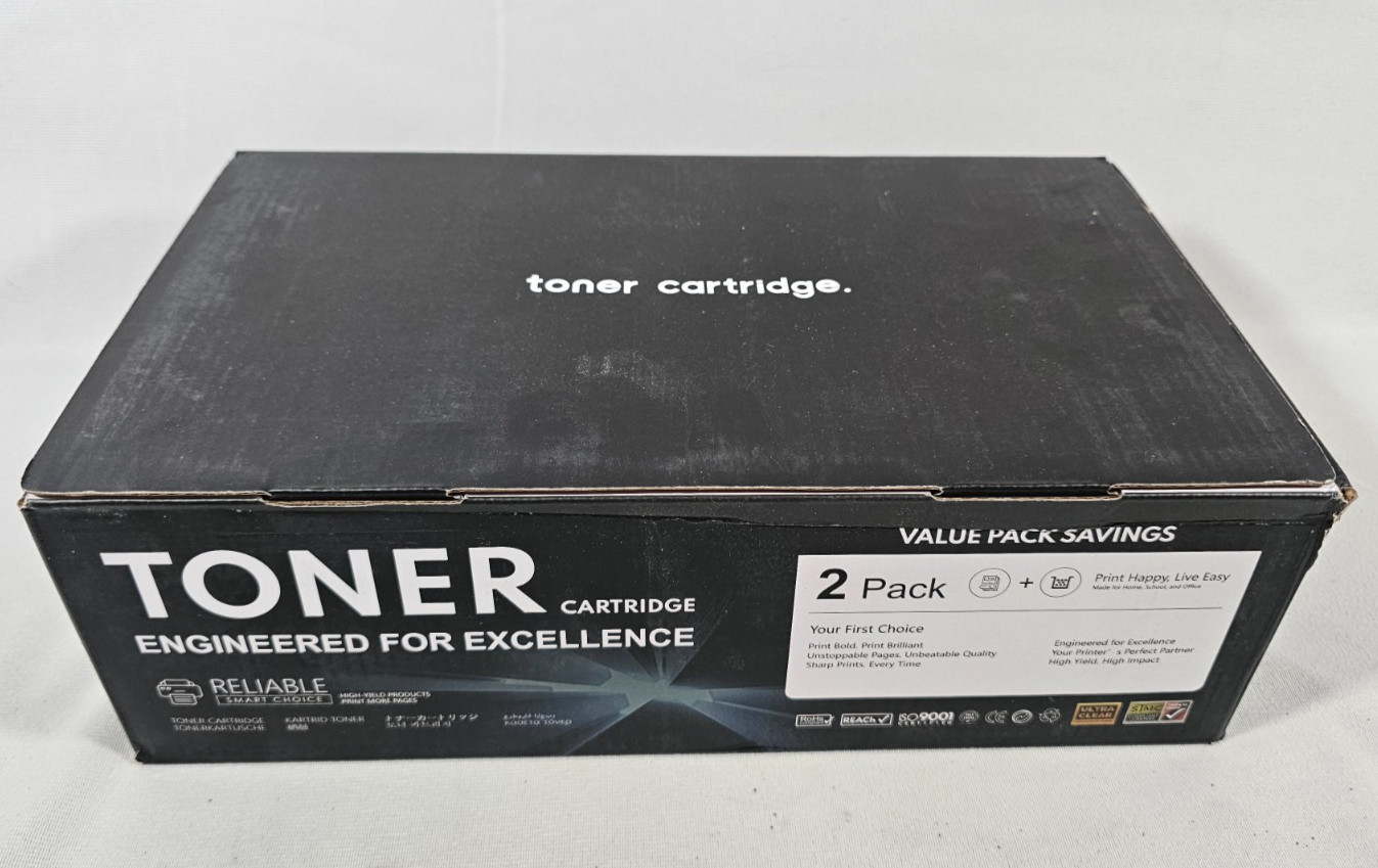 For HP 134X W1340X 134A W1340A M209dw MFP M234dw 2x Toner Cartridges Black