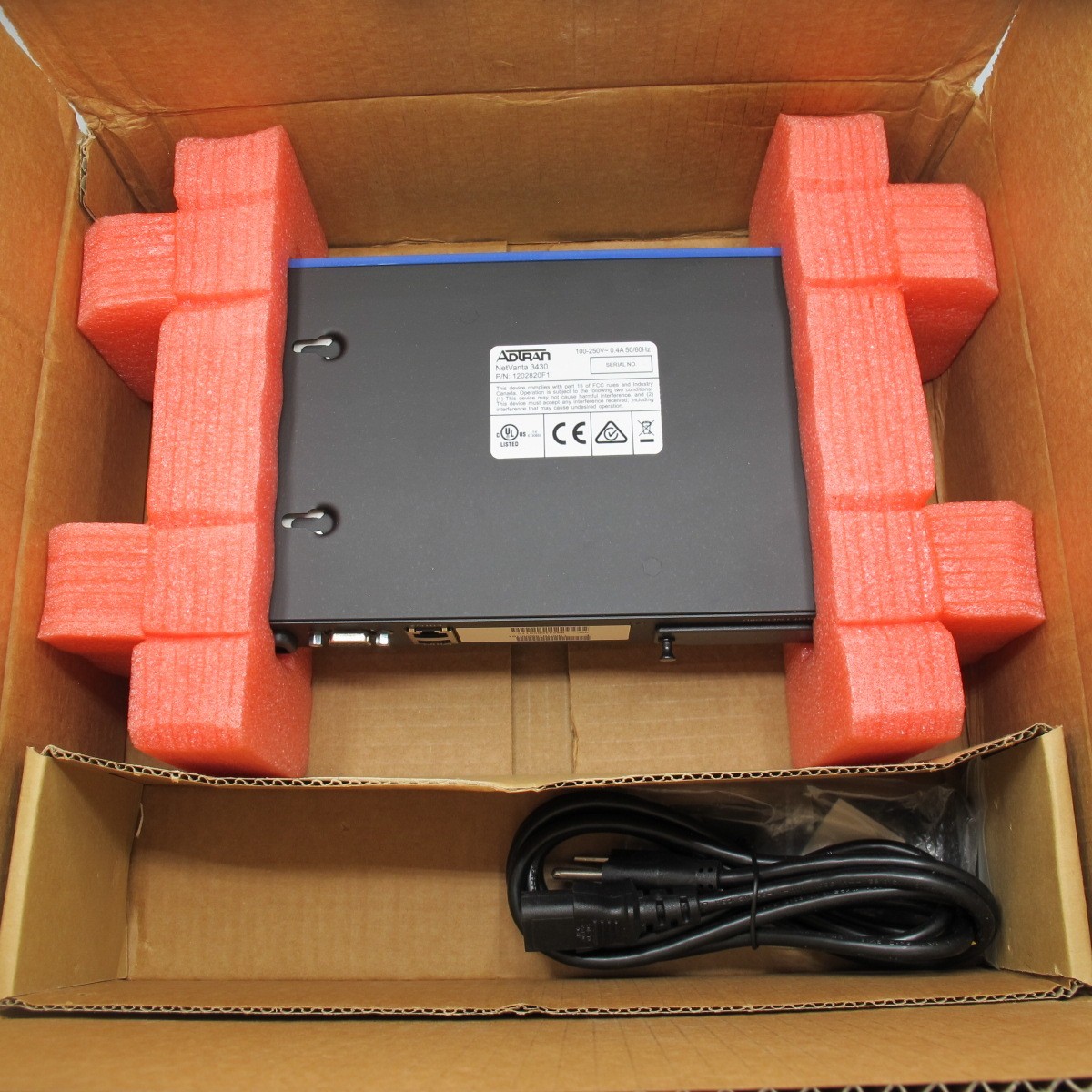 Open Box Adtran NetVanta 3430 1202820F1 Wired Router (FREE SHIPPING)