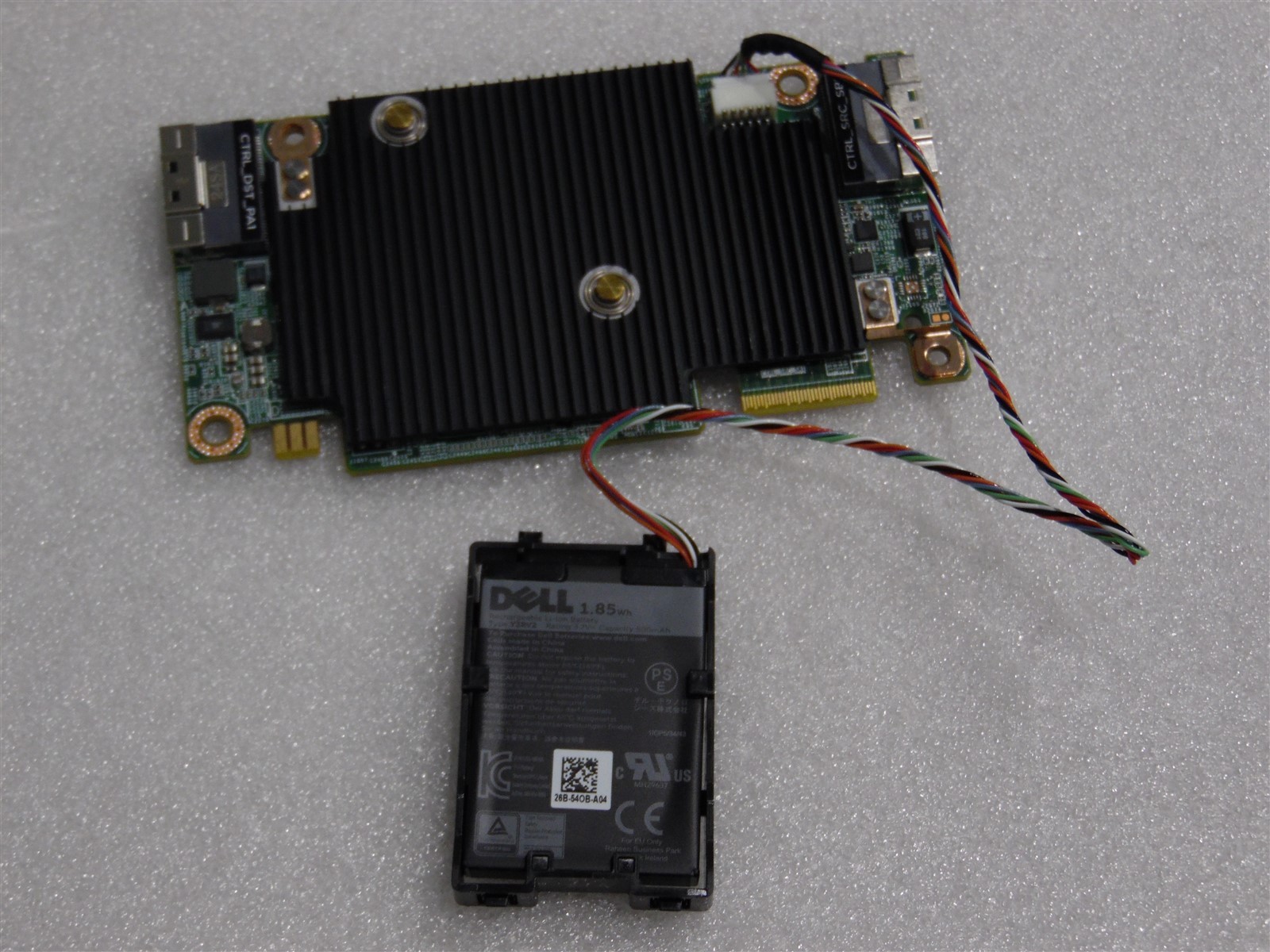 DELL POWEREDGE SERVER G15 H745 PERC RAID JT47Y WITH BATTERY