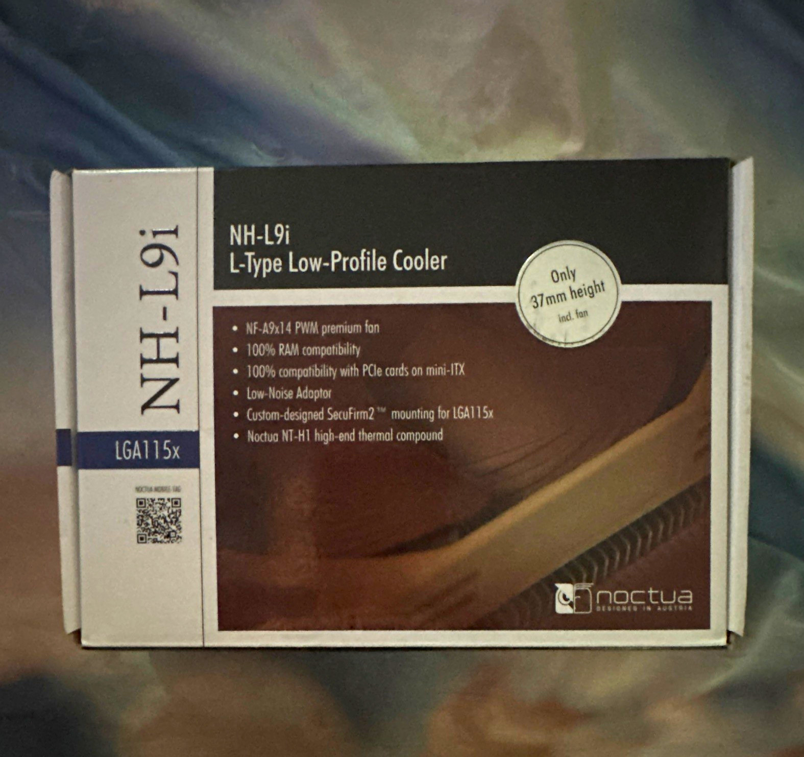 Noctua NH-L9i Low Profile CPU Cooler 37mm 92mm PWM LGA115x 2500RPM