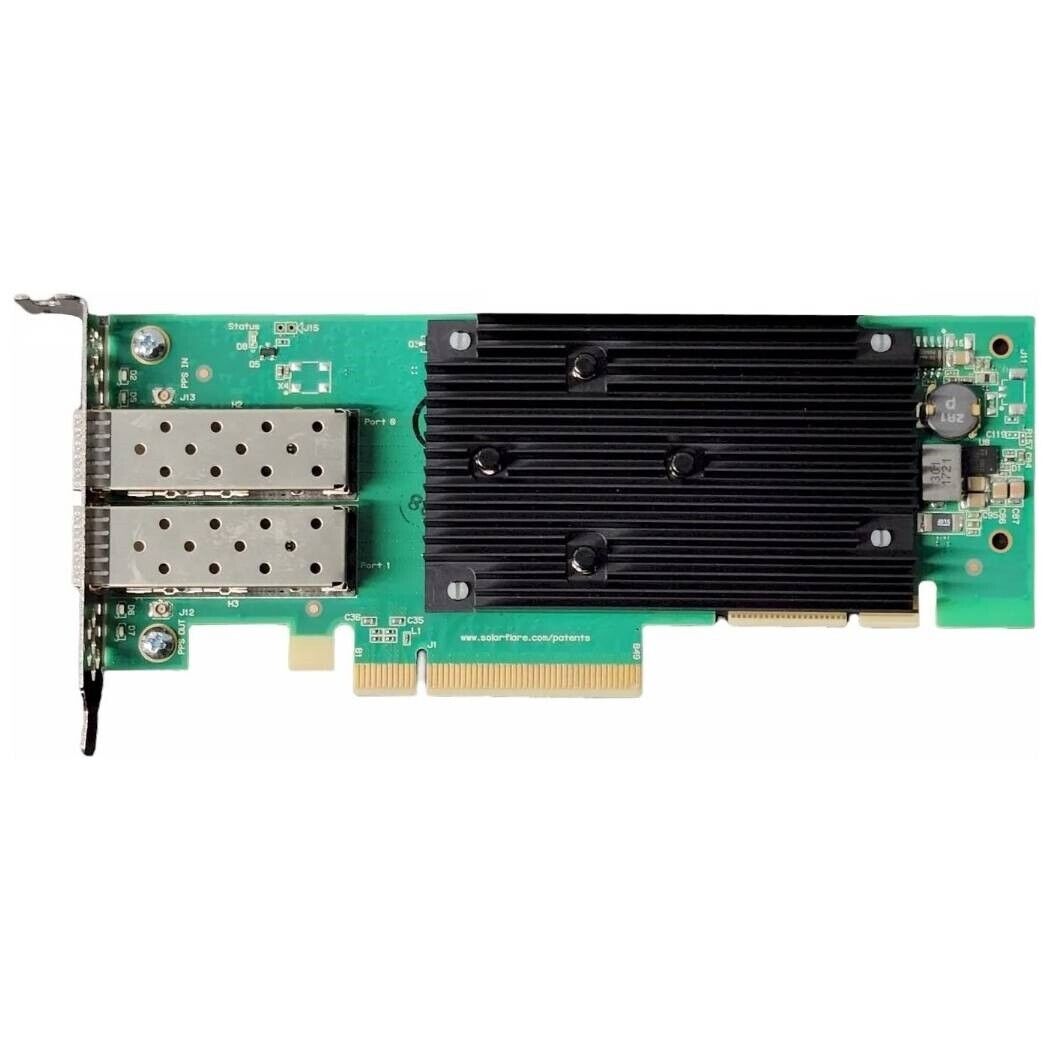SolarFlare XtremeScale X2522-10G-PLUS Dual Port 10GbE PCIe 3.1 x8 Server Adapter