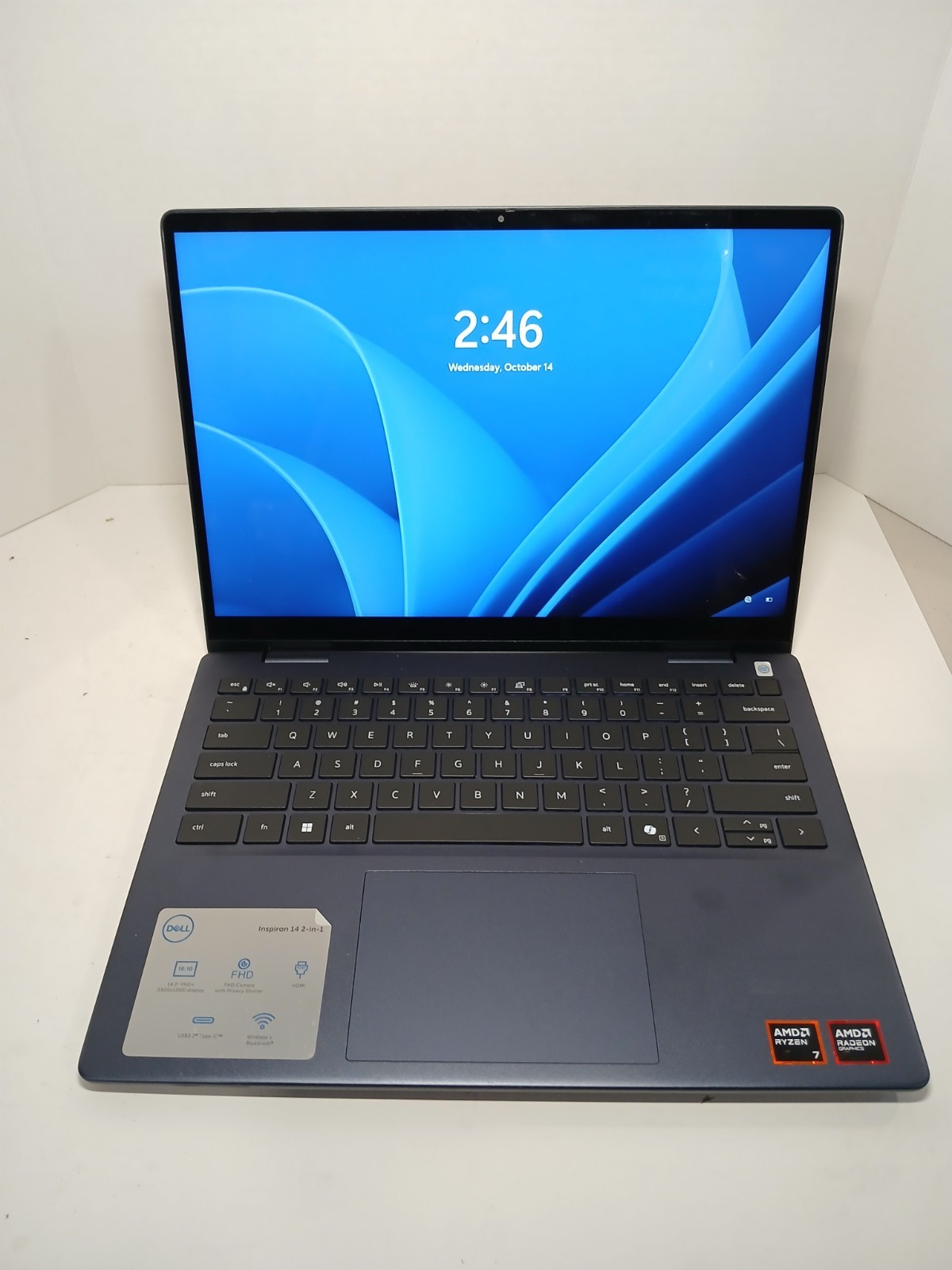 Dell Inspiron 14 7445 2 in 1 14" FHD Touch Ryzen 7 8840HS 16GB 1TB SSD WIN11 #97