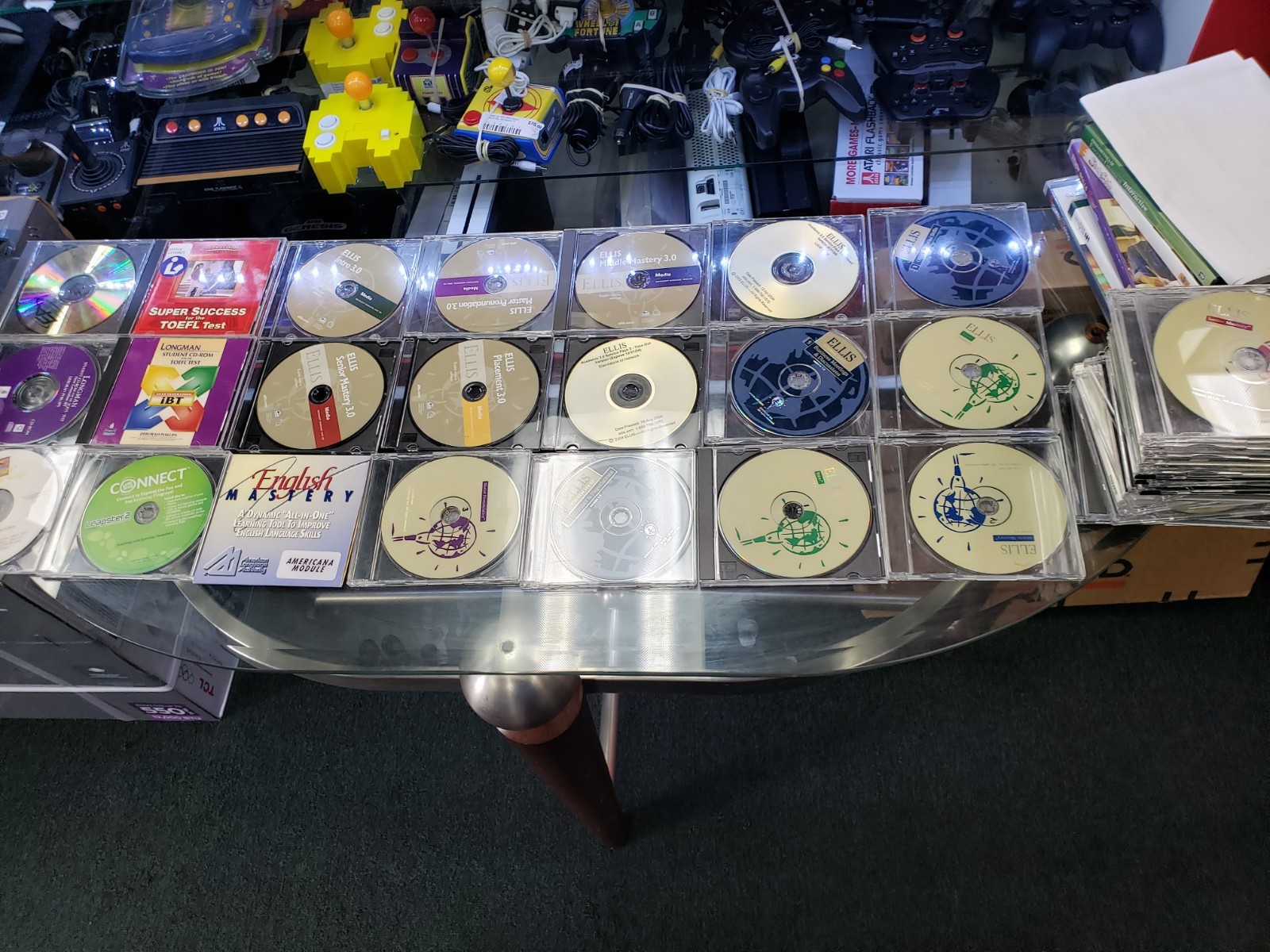 older educational software disc bundle lot of 46 Ellis, etc