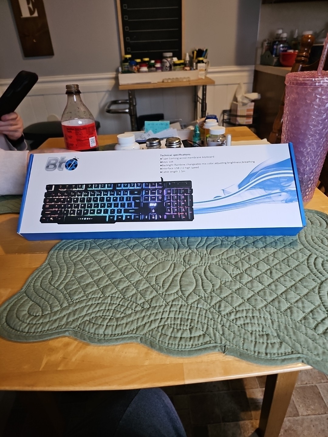 Btc Gaming Wired Membrane Keyboard