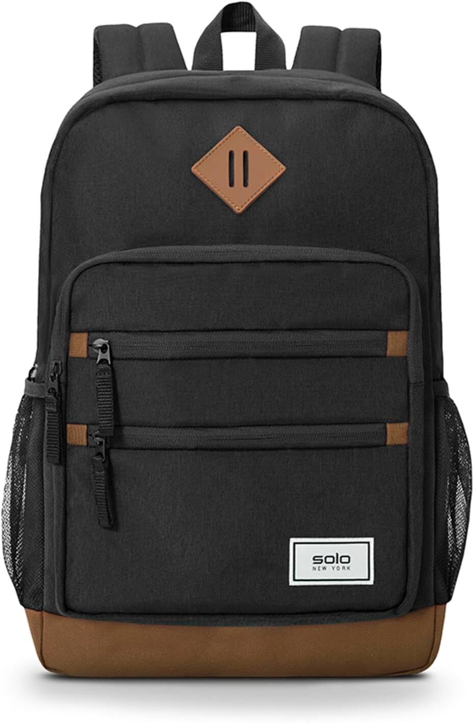 Solo New York Re:Fresh Machine Washable Fits up to 15.6" Laptop, Black 
