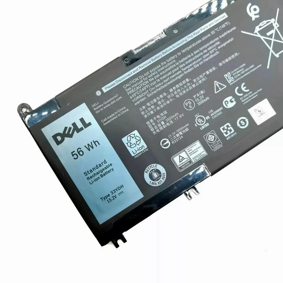 NEW Genuine 33YDH 56Wh Battery For Dell Dell Latitude 3480,3500,3400 Series US