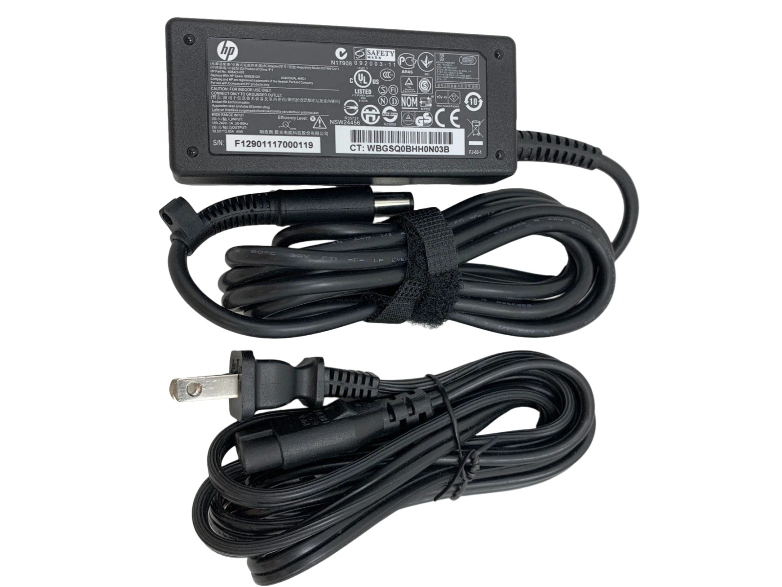 HP 608423-002 40W Power Supply Charger for T520 T510 T610 T620 Flexible PC
