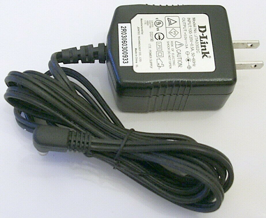 OEM D-Link JTA0302C 5V 3A  Power Supply Charger 5.5x2.1 5.5mm*2.1mm