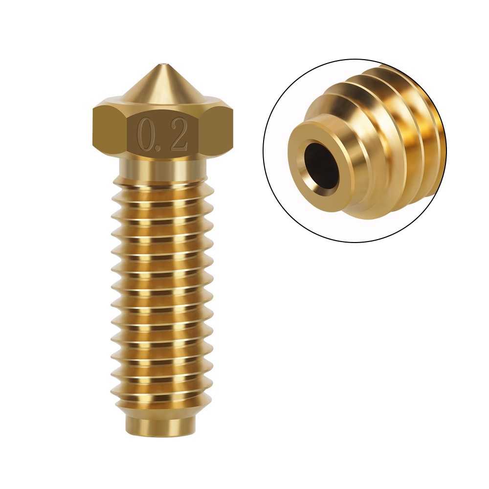 0.2mm-1.0mm Brass Nozzle For Anycubic Kobra 3 Nozzle 3D Printer Accessories