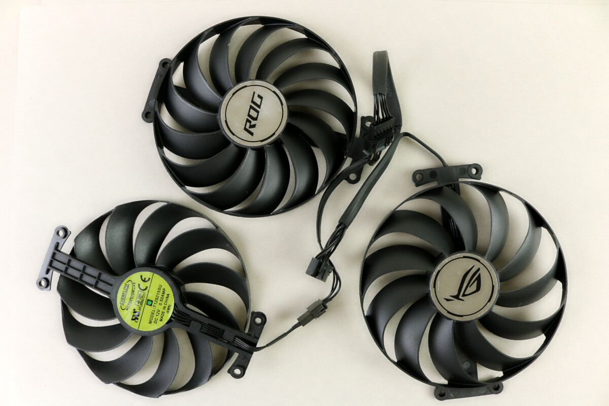 Full Set GPU Fans 95mm Asus Strix 3060 3070 3080 3090 Ti 7-pin T129215SU | US...