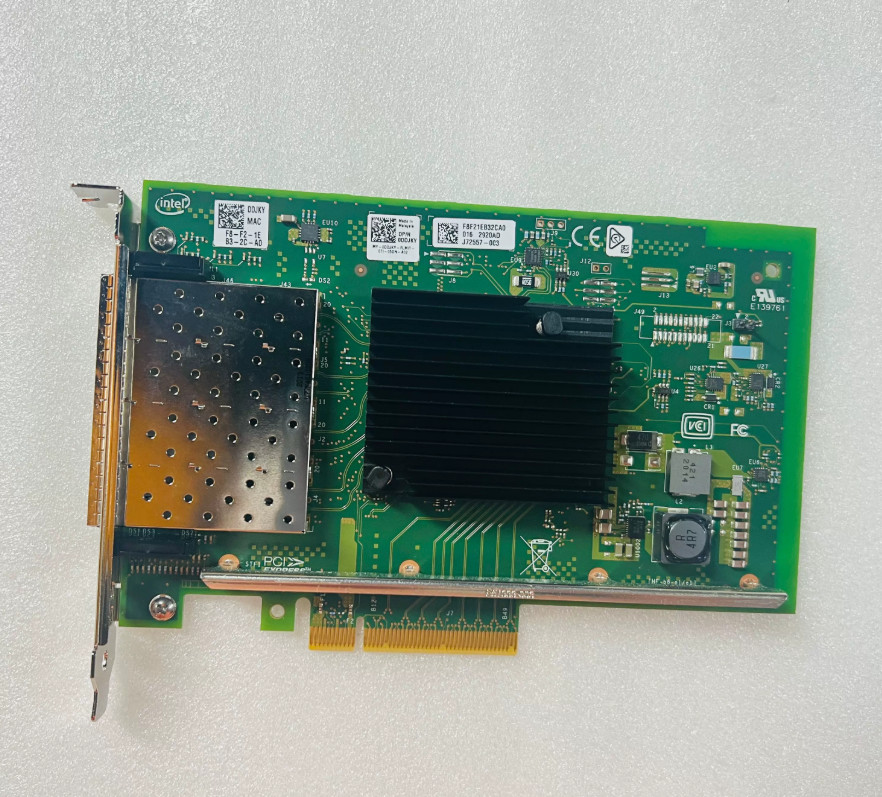 Dell X710-DA4 Quad Port 10G SFP+ NIC PGRFV DDJKY PCIe 3.0 x8 Intel XL710-BM1