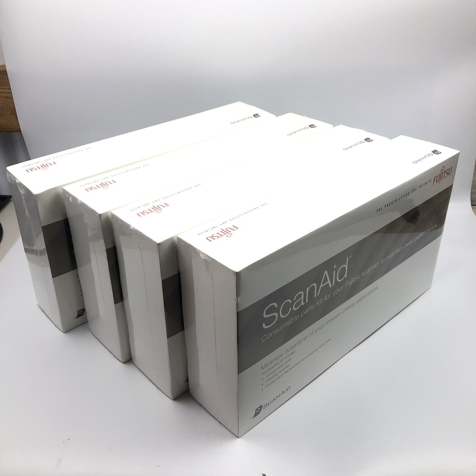 Fujitsu ScanAid - CG01000-524801 - Lot of 4 - New Unopened