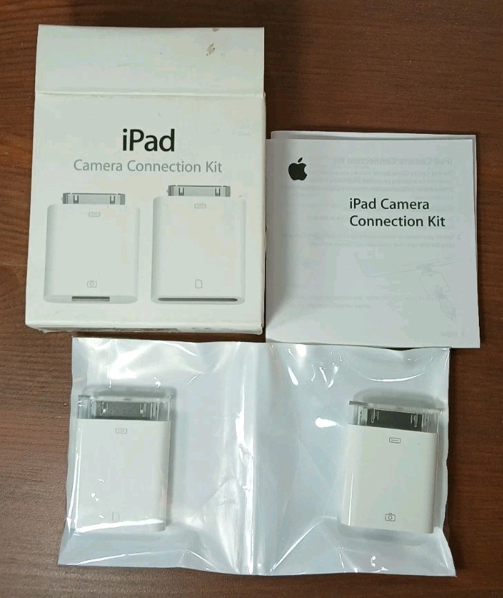 NEW AUTHENTIC - Apple Ipad Camera Connection Kit MC531ZM/A Models A1362 & A1358