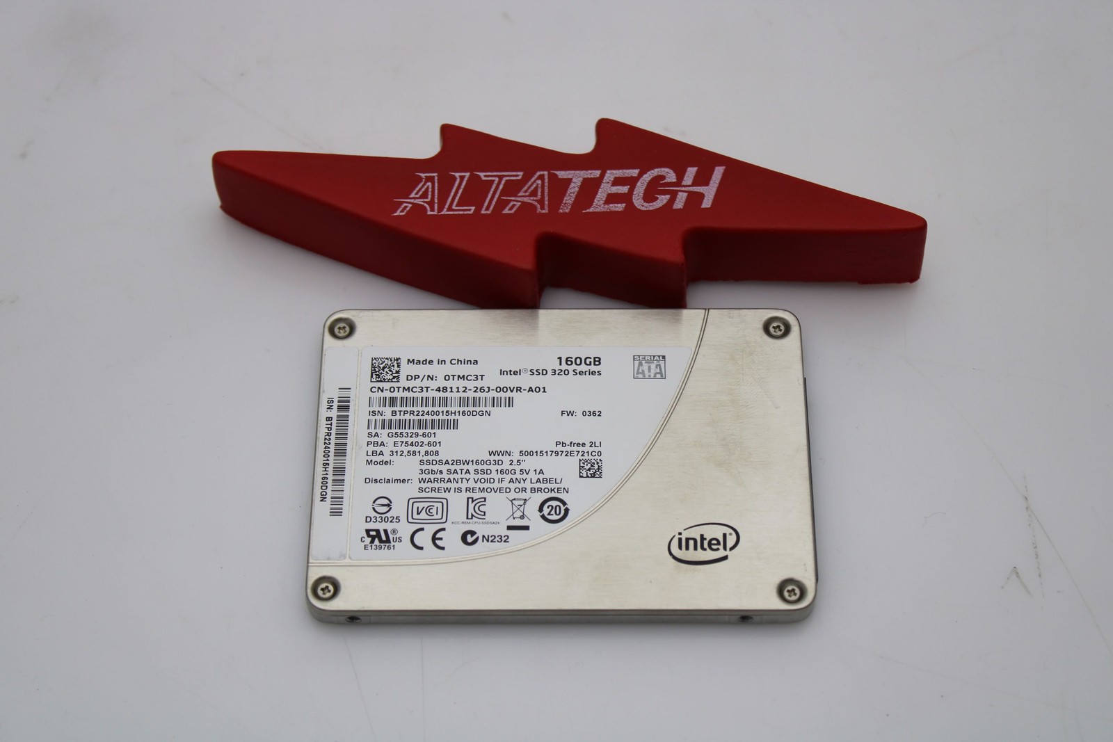 Dell 0TMC3T 160GB SSD SATA 2.5 3G SSDSA2BW160G3 | Server | Storage