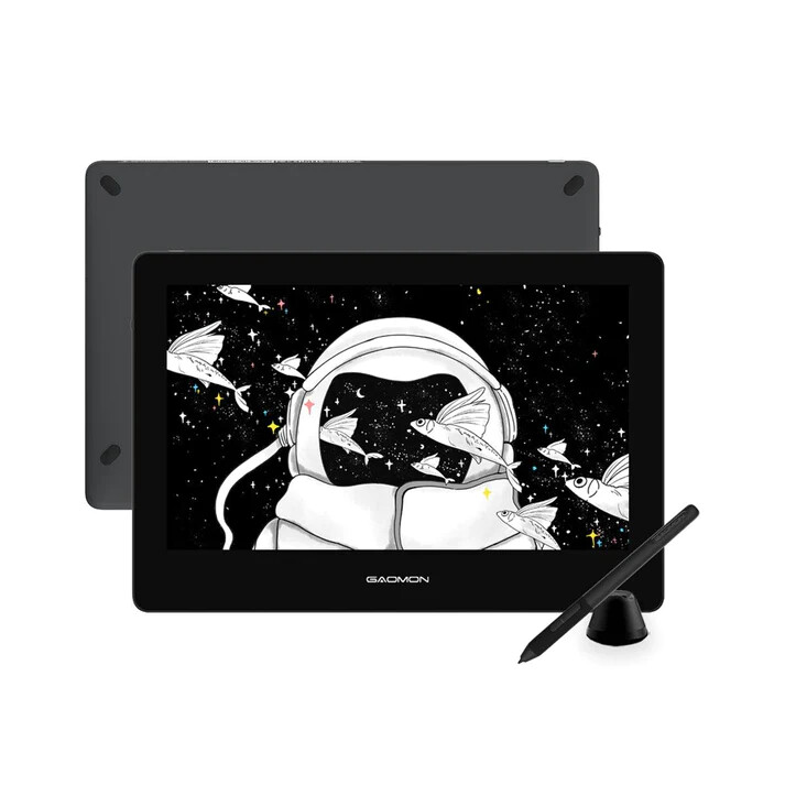 GAOMON 13.3 HD screen With 86% NTSC color gamut Tilt support Pen Display PD1320