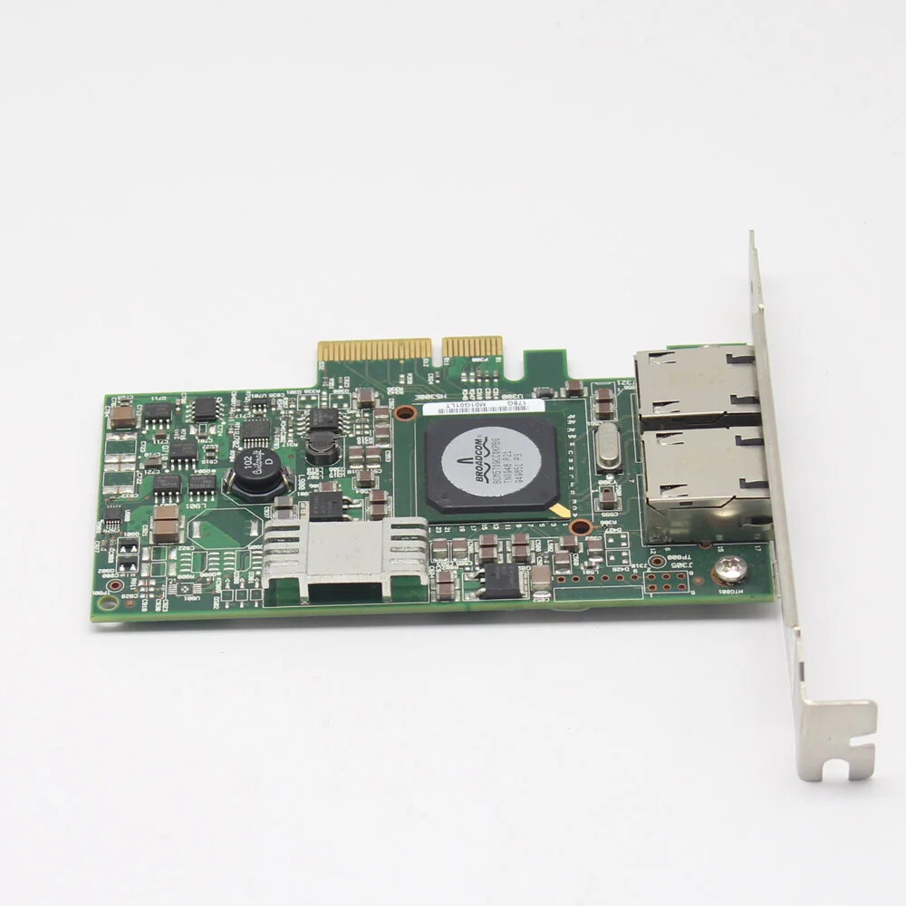 FOR Broadcom Gigabit Server Dual Port 0G218C BCM5709C 10/100/1000 Mbps PCI-E