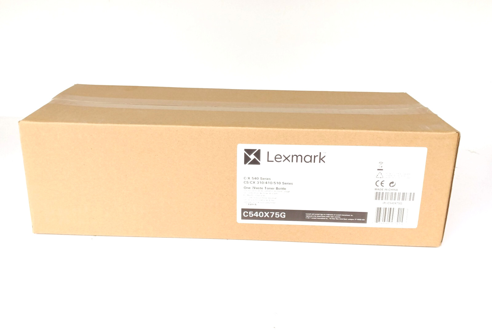 Lexmark C540X75G 36000 Page-Yield Waste Toner Bottle New