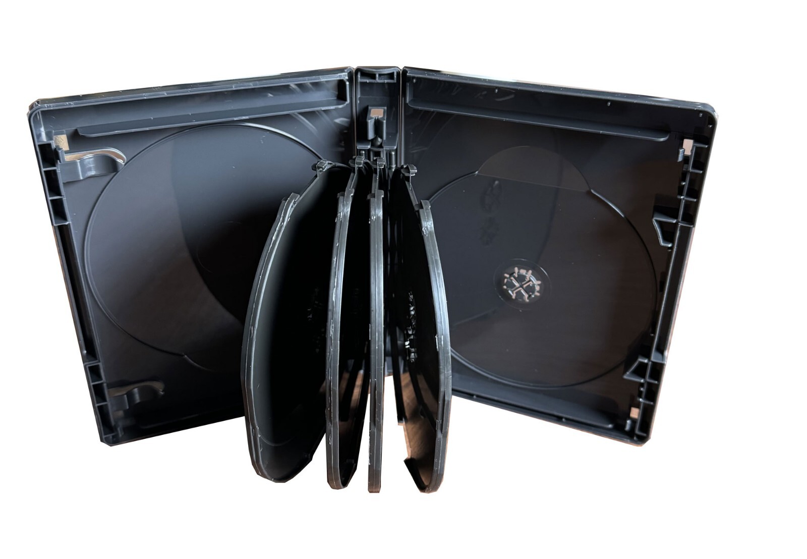 New 1 Official Viva Elite 9 Discs 4K UHD Replacement Case Black 25mm Thickness