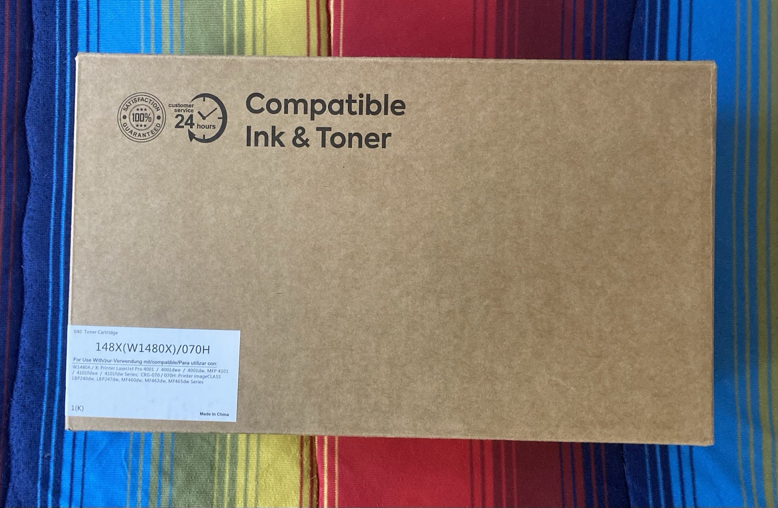 1 High Yield Black Toner (WITH CHIP) For HP 148X W1480X LaserJet Pro 4001 4101