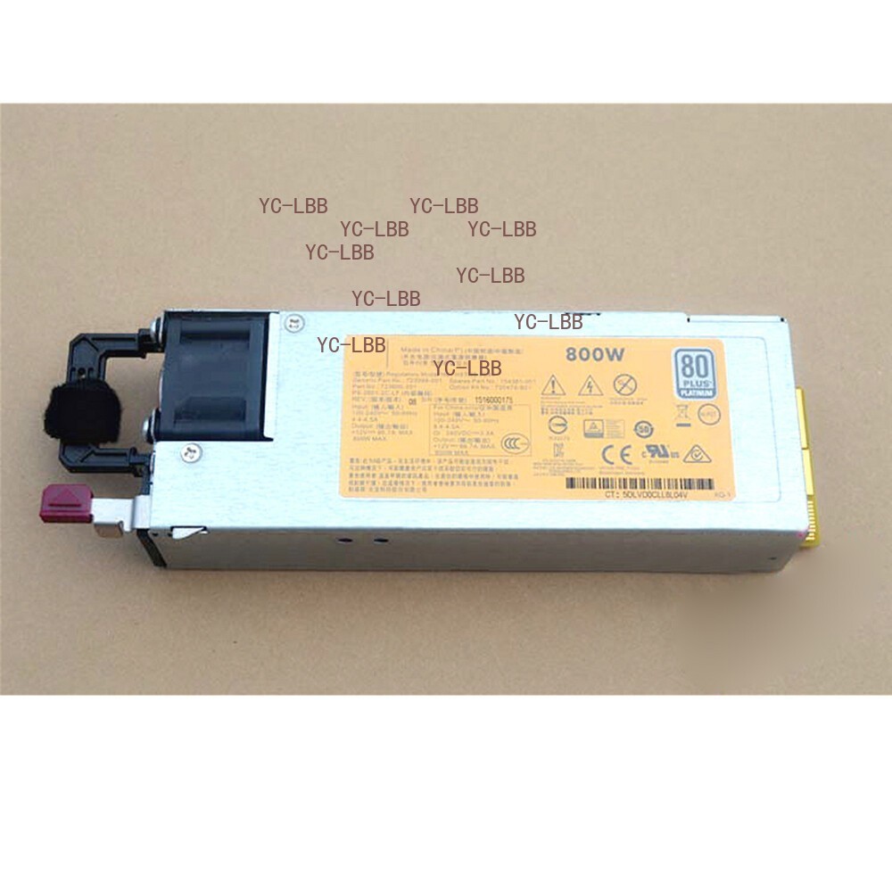 800W HSTNS-PL4 720479-B21 723599-001 754381-001Server Power For HP Gen9 G9