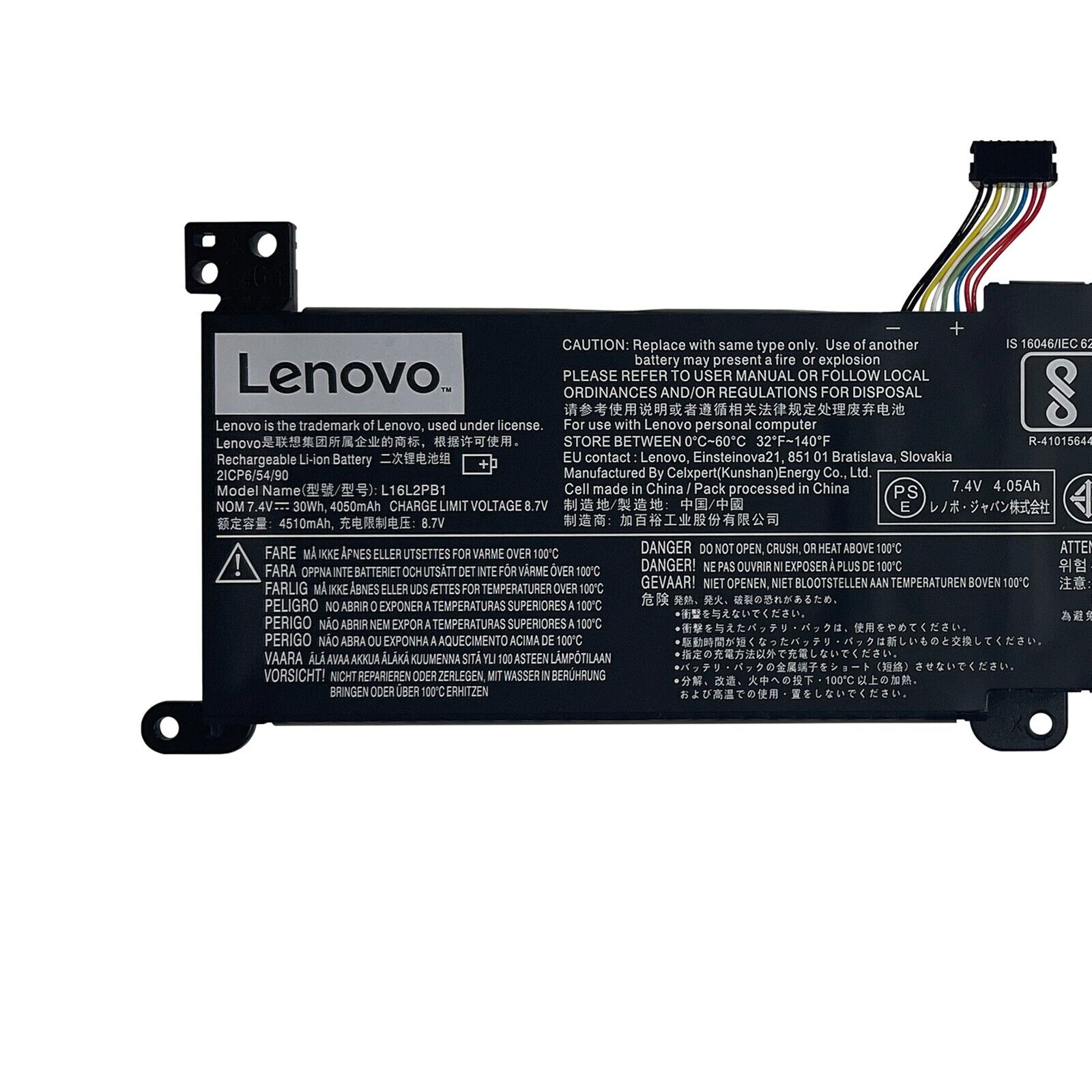 NEW Genuine 30Wh L16L2PB1 Battery For Lenovo IdeaPad 320-15ABR 14AST 14ISK 14IAP
