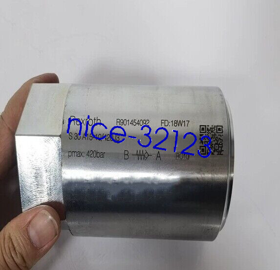 New Rexroth Check valve R901454092 S 30 A15-10/420J3 via DHL&FedEx