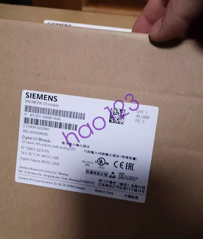 Siemens  Digital Output Module 6FC5311-0AA00-1AA0 UPS/FedEx Fast delivery NEW