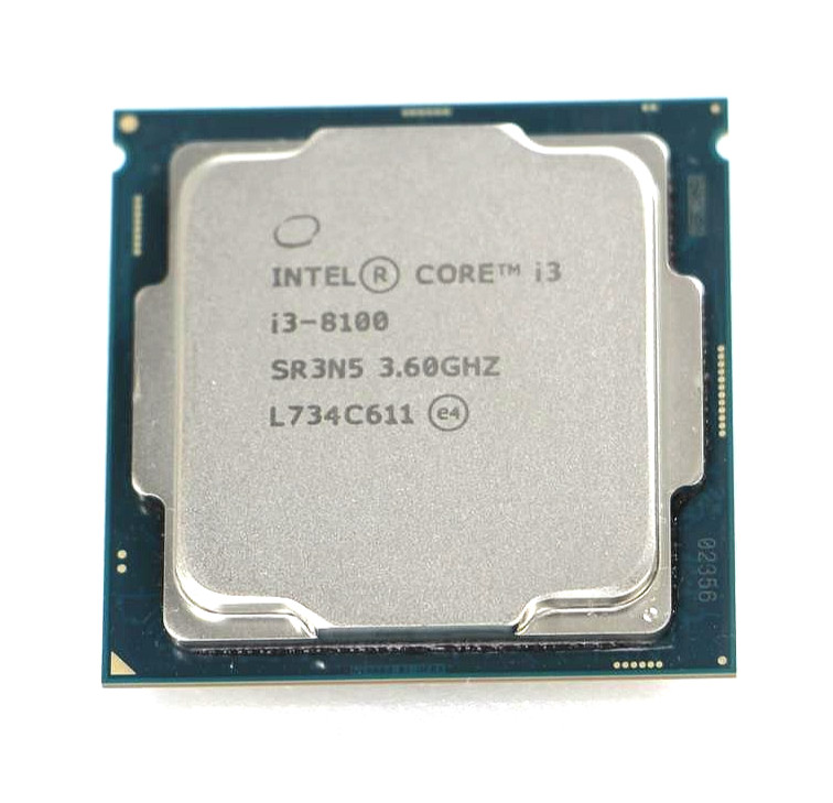 Intel 8th Gen i3-8100 SR3N5 3.60GHZ  LGA 1151 Very Good Cond. Tested