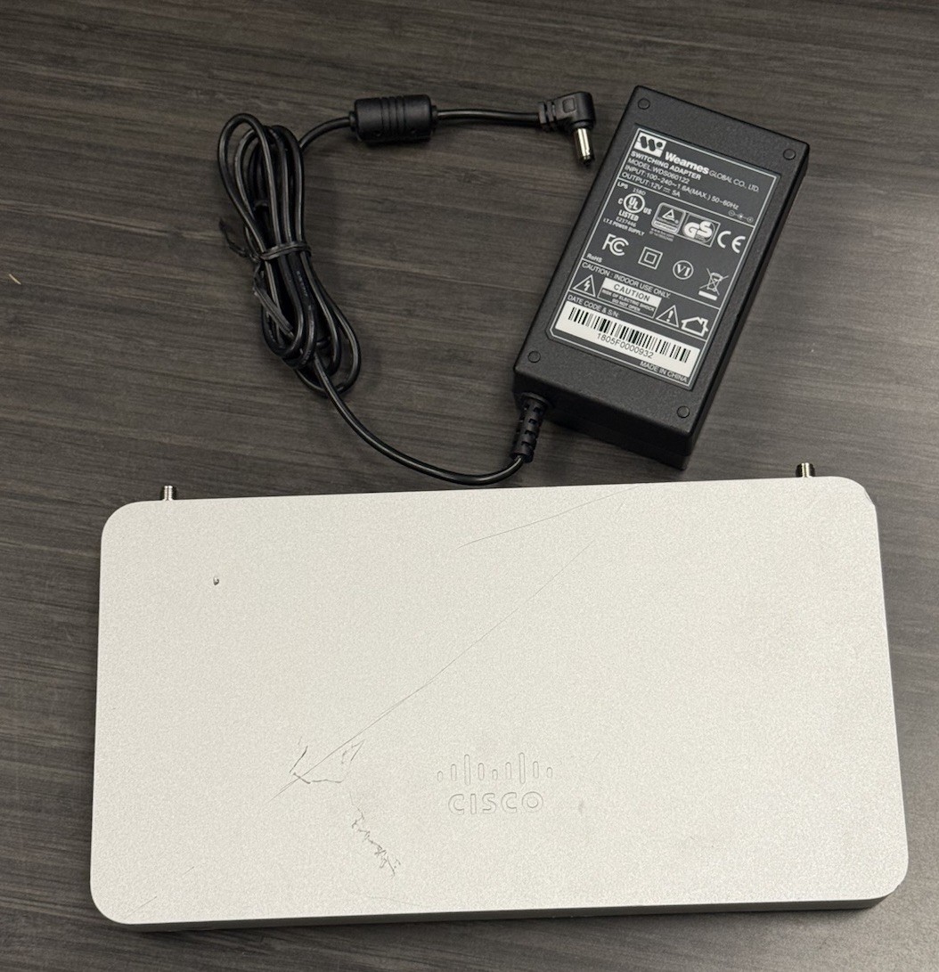 Cisco Meraki MX67W-HW Managed Network Security Appliance Unclaimed