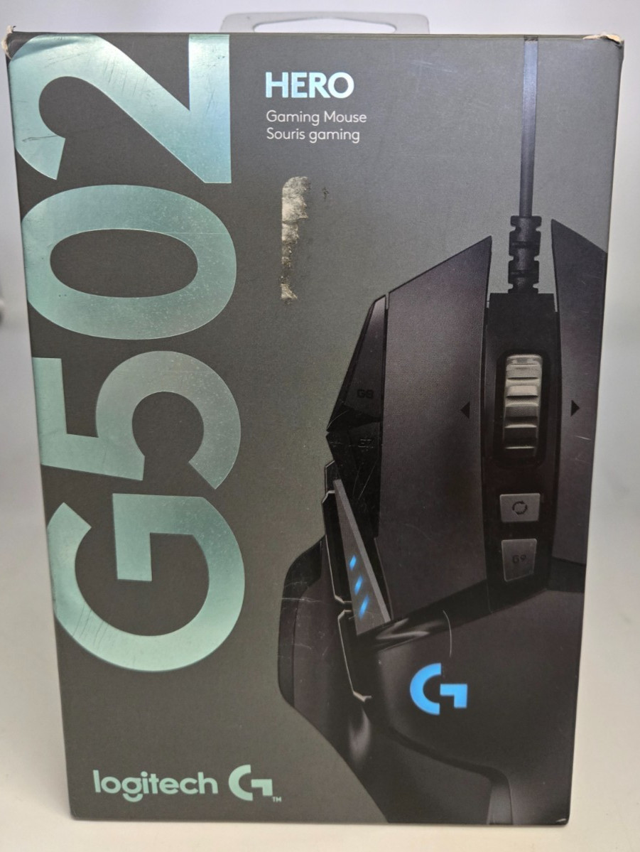Logitech G502 HERO Wired Gaming Mouse 910-005469 BNIB Brand New
