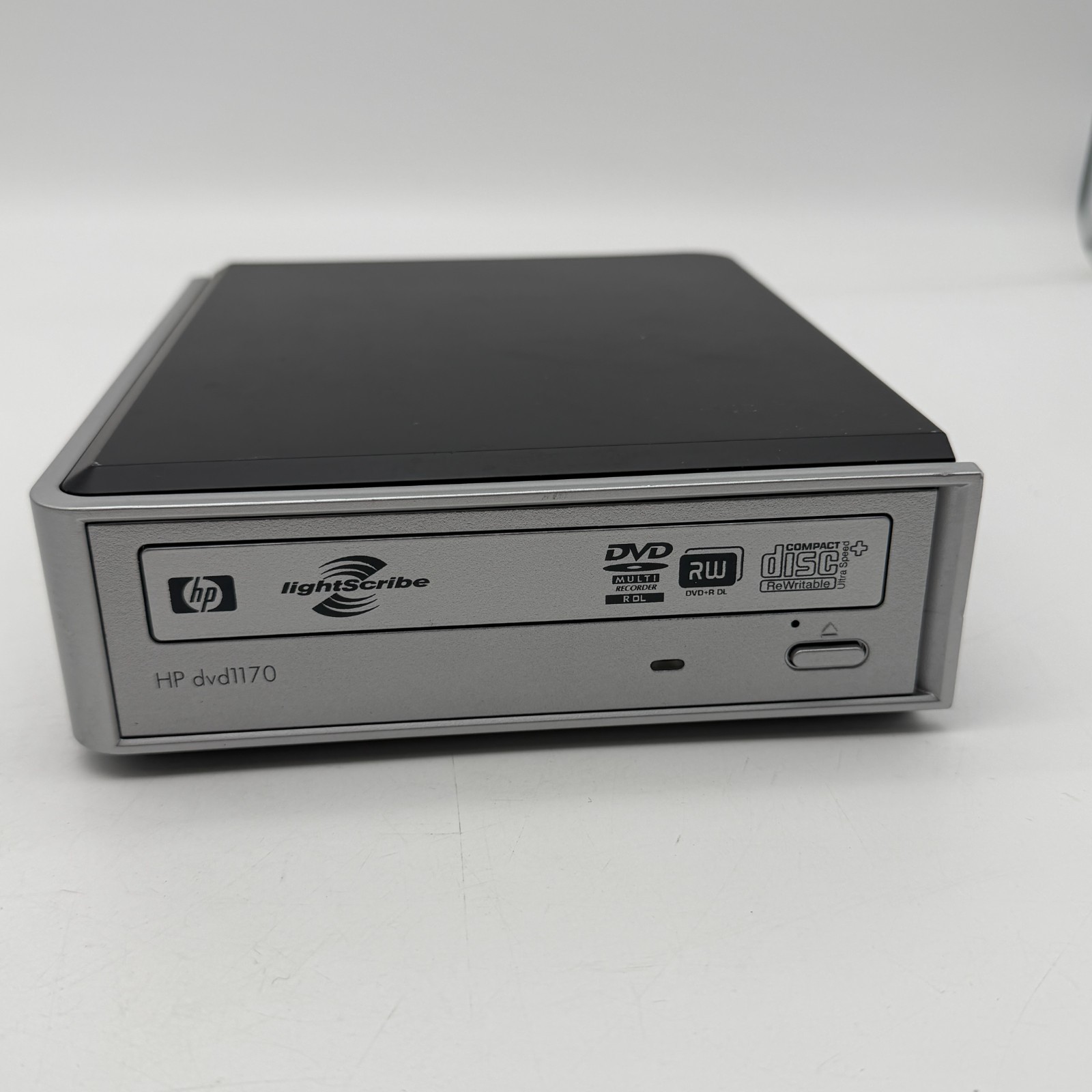 HP DVD1170e External Multiformat DVD CD RW Writer Lightscribe NO Power Cord