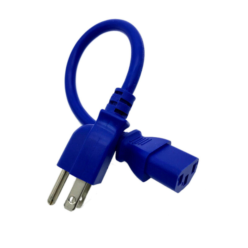 1 Ft Blue Power Cord for INSIGNIA NSL22X10A NS-L26Q-10A NS-L32Q-10A NS-L322Q-10A