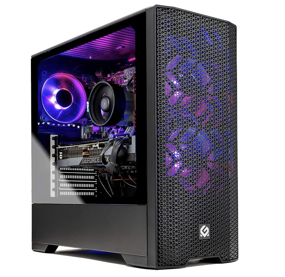 SkyTech Blaze 3.0 Gaming PC Desktop- AMD Ryzen 5 3600 3.6GHz, 1660 Super 6GB 1TB