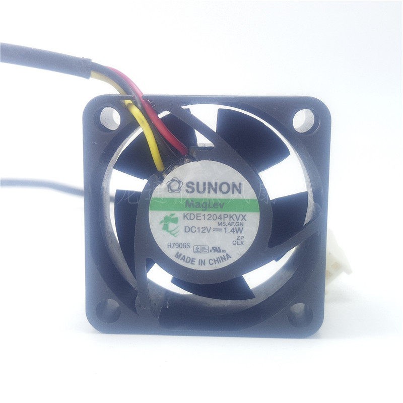 1PCS SUNON 4020 KDE1204PKVX 12V 1.4W Switch-Mode Magnetic Levitation Mini Fan