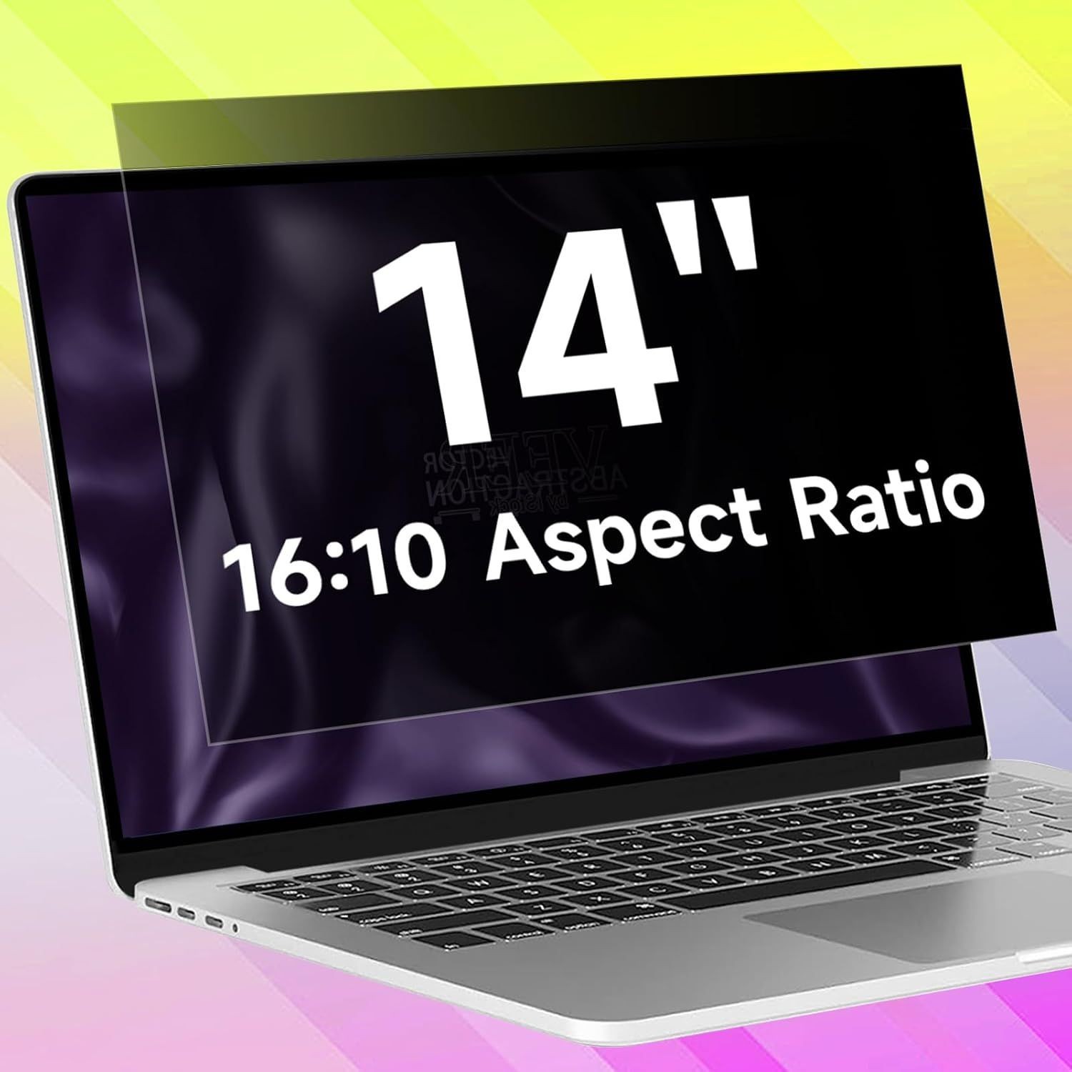 14 Inch 16:10 Laptop Privacy Screen Filter, Anti Blue Light & Anti Scratch Shiel