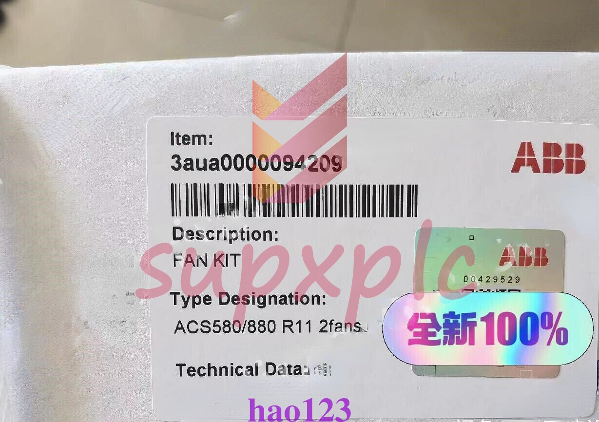1PCS ABB 3AUA0000094209 ACS580/880 R11 2FANS D1751S48B9CP-54 Brand New