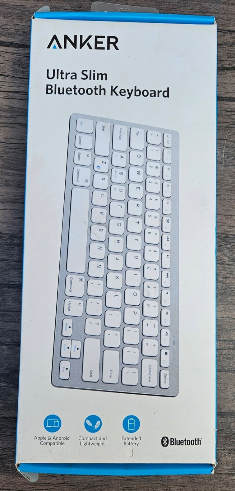Anker Ultra Slim Bluetooth Wireless Keyboard Z15