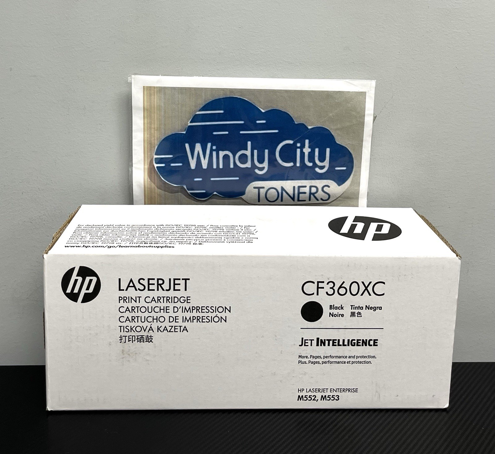 HP CF360XC Black High Yield Toner 508X for HP M553 M577 Printers New Open Box