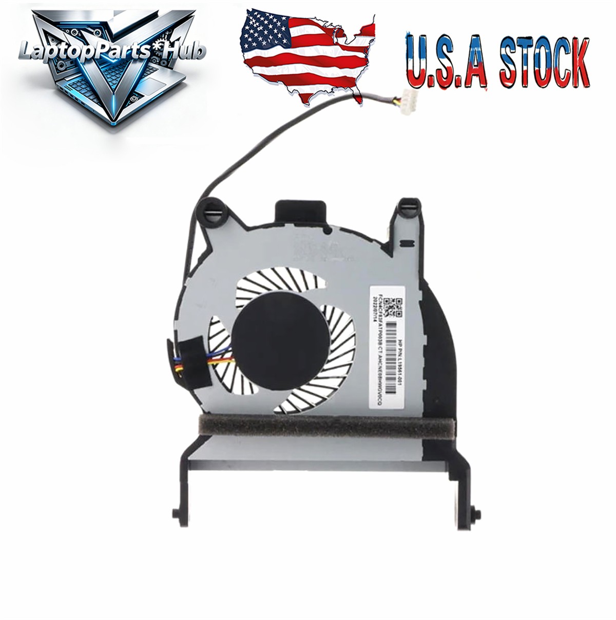 L19561-001 35W CPU Cooling Fan HP EliteDesk 800 G4 Desktop Mini L19564-001 USK