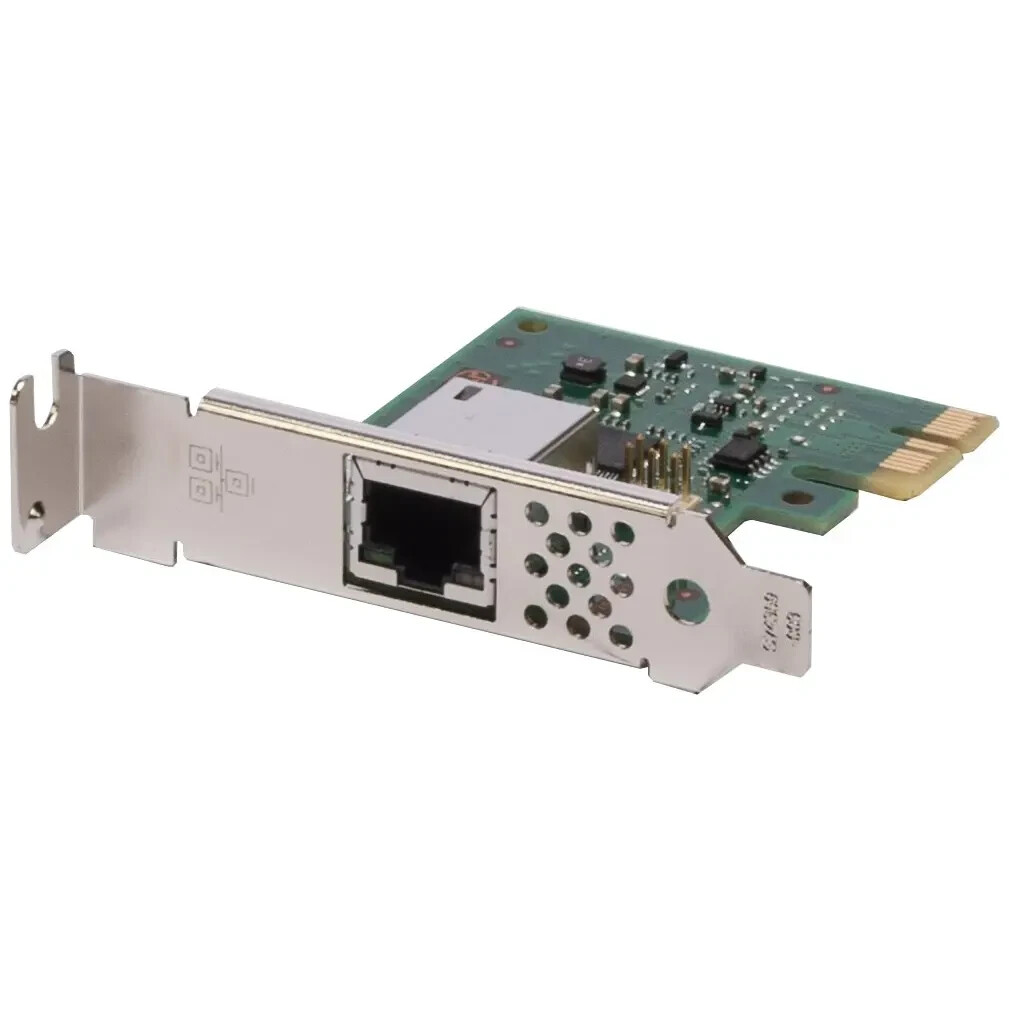 Dell FHNX8 SFF Intel I210-T1 Ethernet Network Card NIC PCI-E x1 Lan 1x RJ45 1000