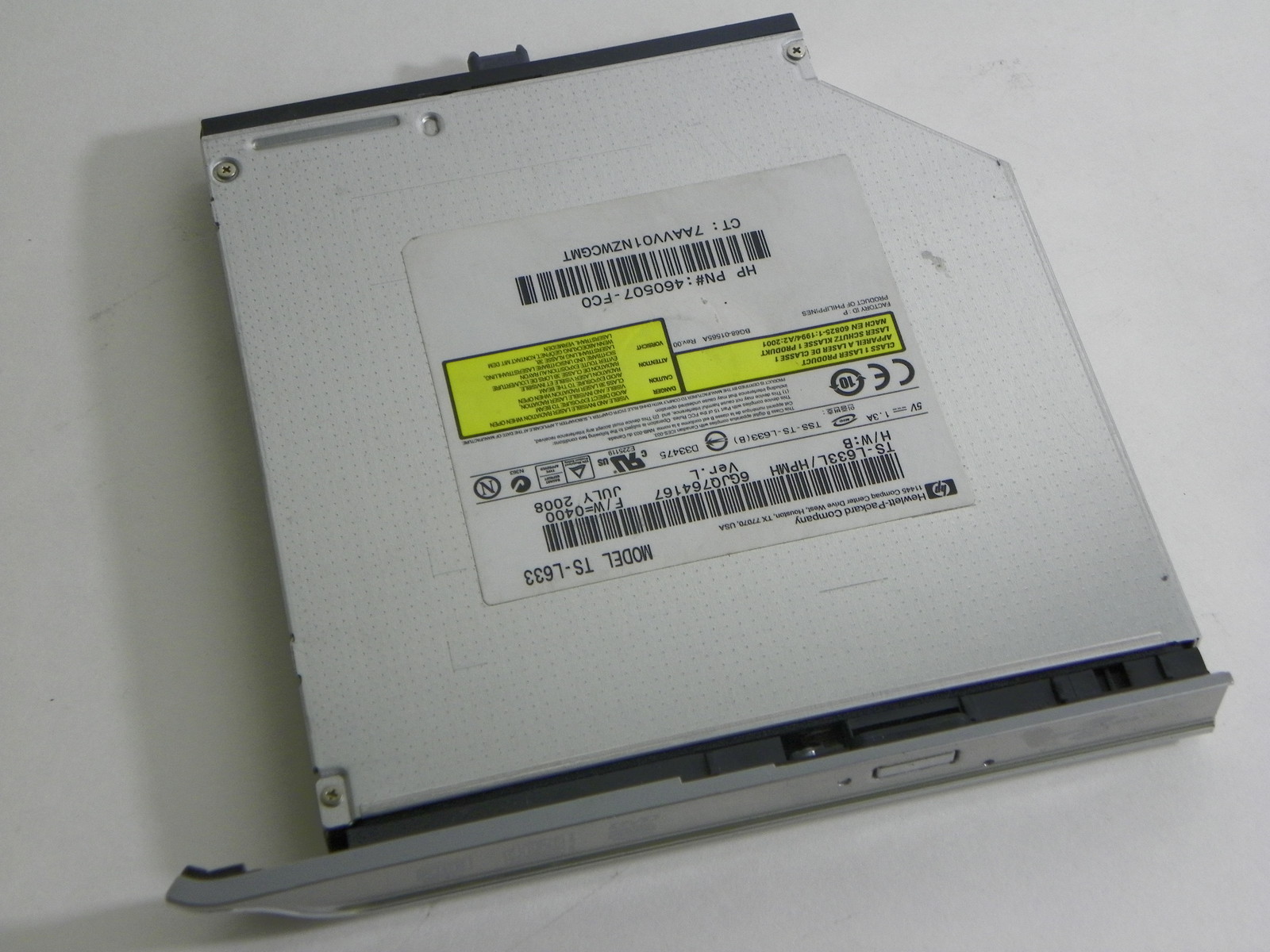 TS-L633L DVD±RW SATA Laptop Drive Genuine HP 495654-001