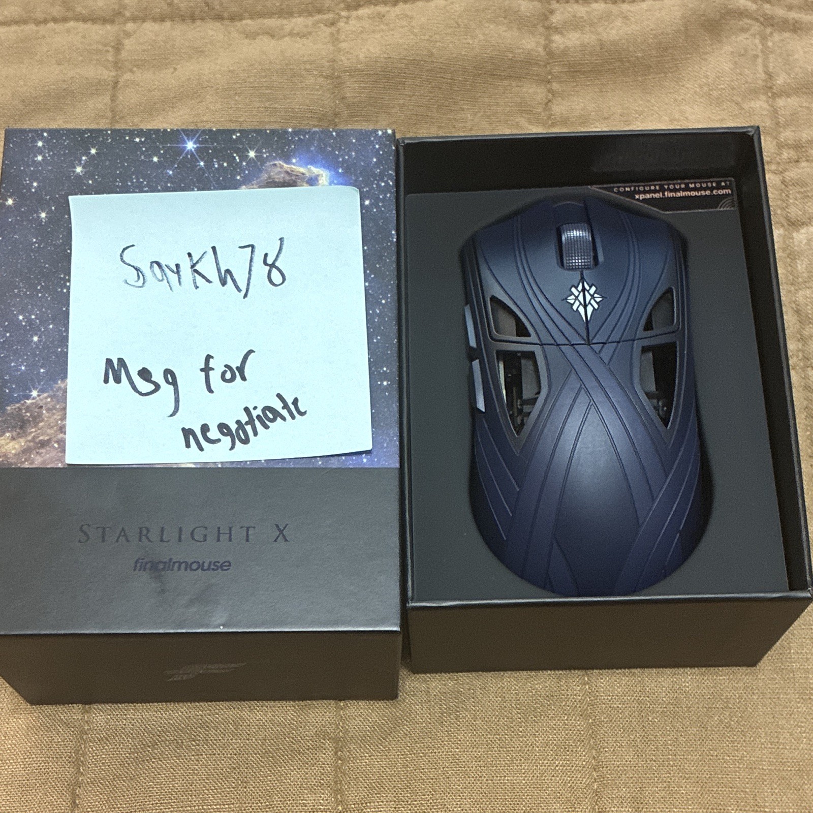 (medium) Finalmouse SLX Nightfall Starlight X