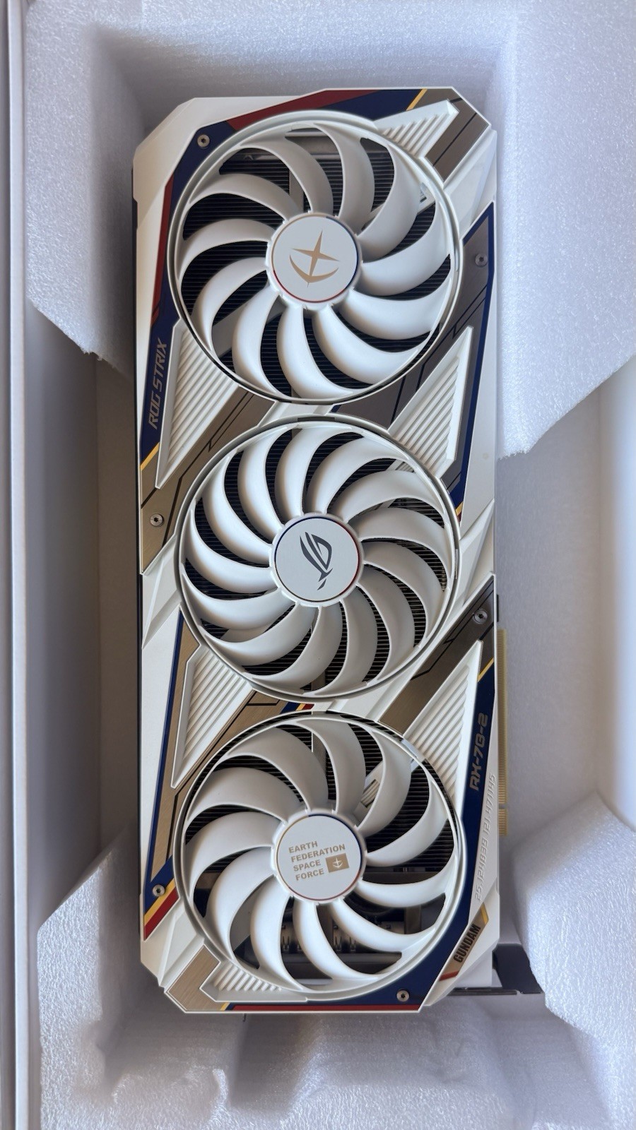 ASUS ROG Strix NVIDIA GeForce RTX 3080 10GB Gundam Edition Card GDDR6X