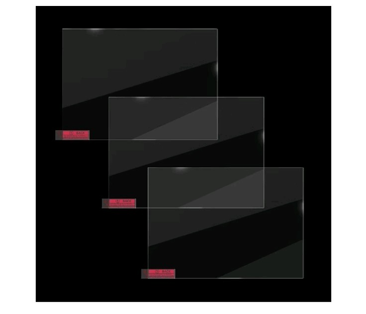 KOYOFEI 3PCS LCD Screen Tempered Glass Protective Film for 7 in Resin 3D Printer